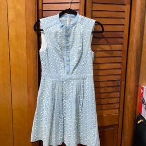 Stitch embroidered dress